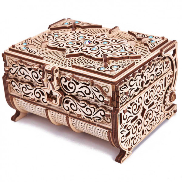 Wood Trick: Treasure Box (mit Swarowski Kristallen)