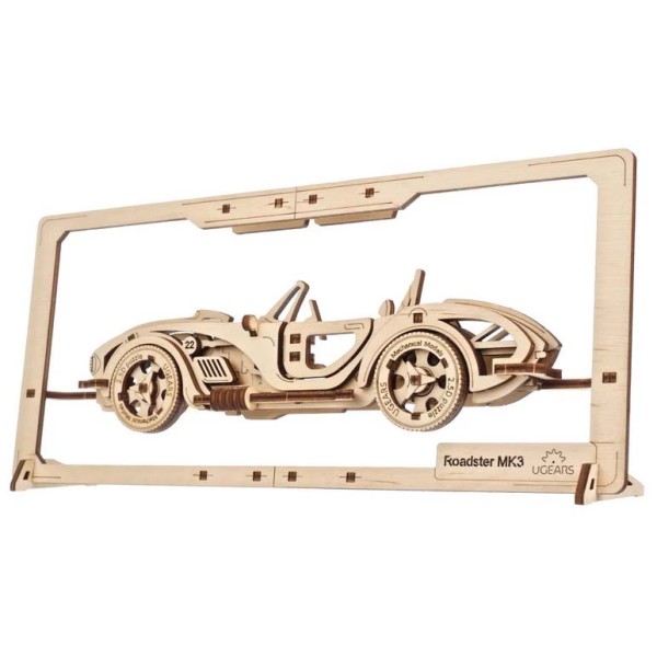 Ugears 2,5D Puzzle Roadster MK3